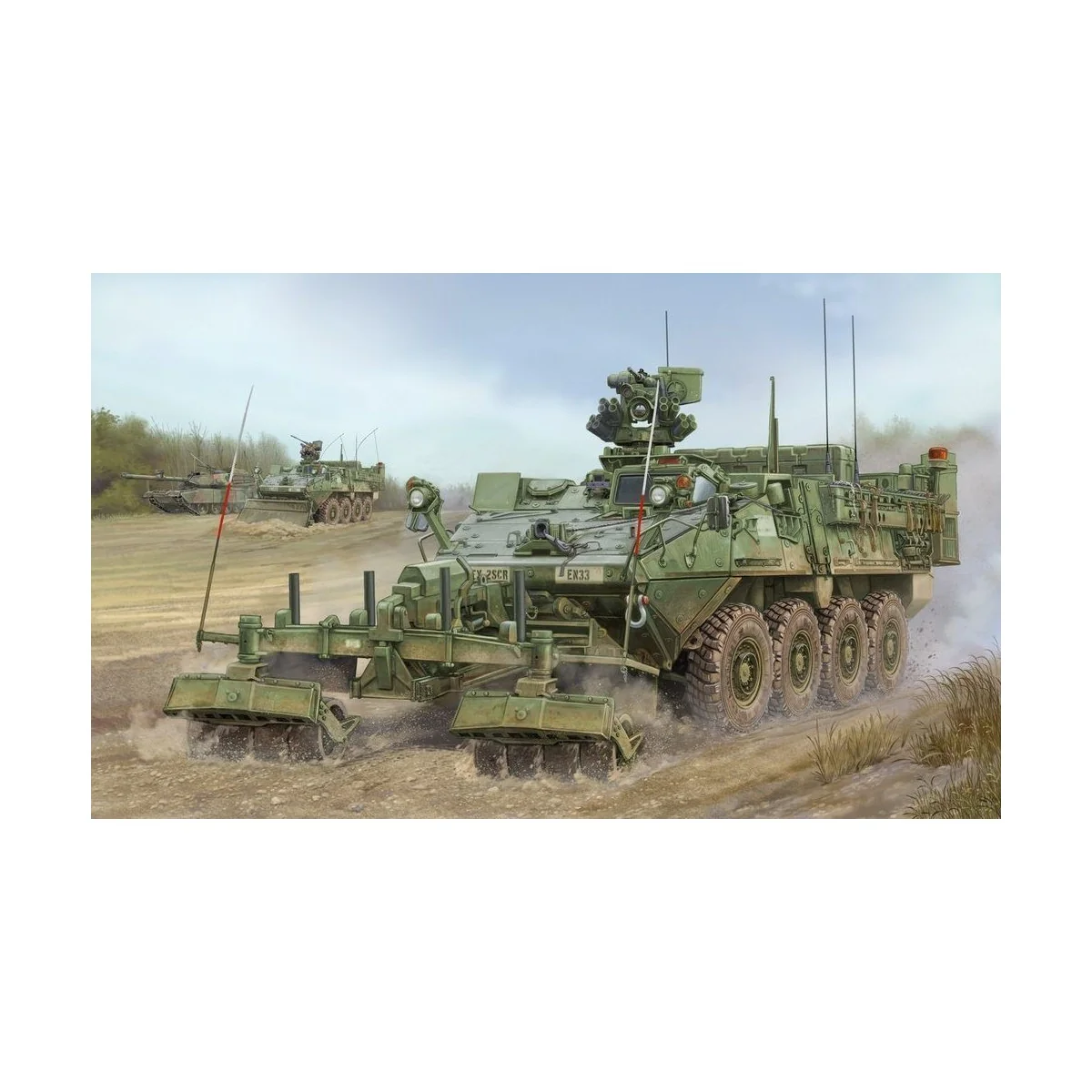 M1132 Stryker Engineer Squad Vehicle - Trumpeter 01574