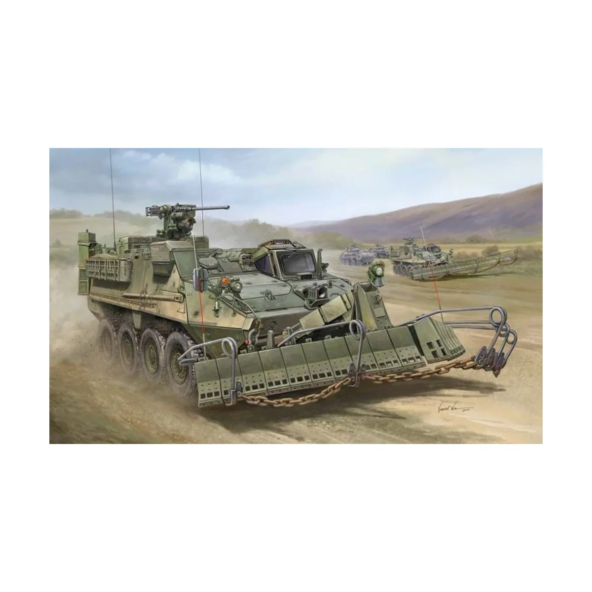 M1132 Stryker Engineer Squad Vehicle, 1/35 - Trumpeter 01575