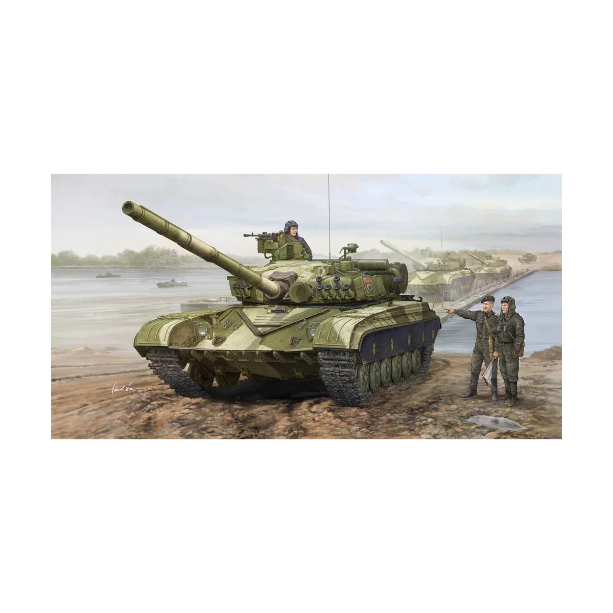 Soviet T-64A MOD 1981, 1/35 - Trumpeter 01579 Soviet T-64A MOD 1981, 1/35 - Trumpeter 01579