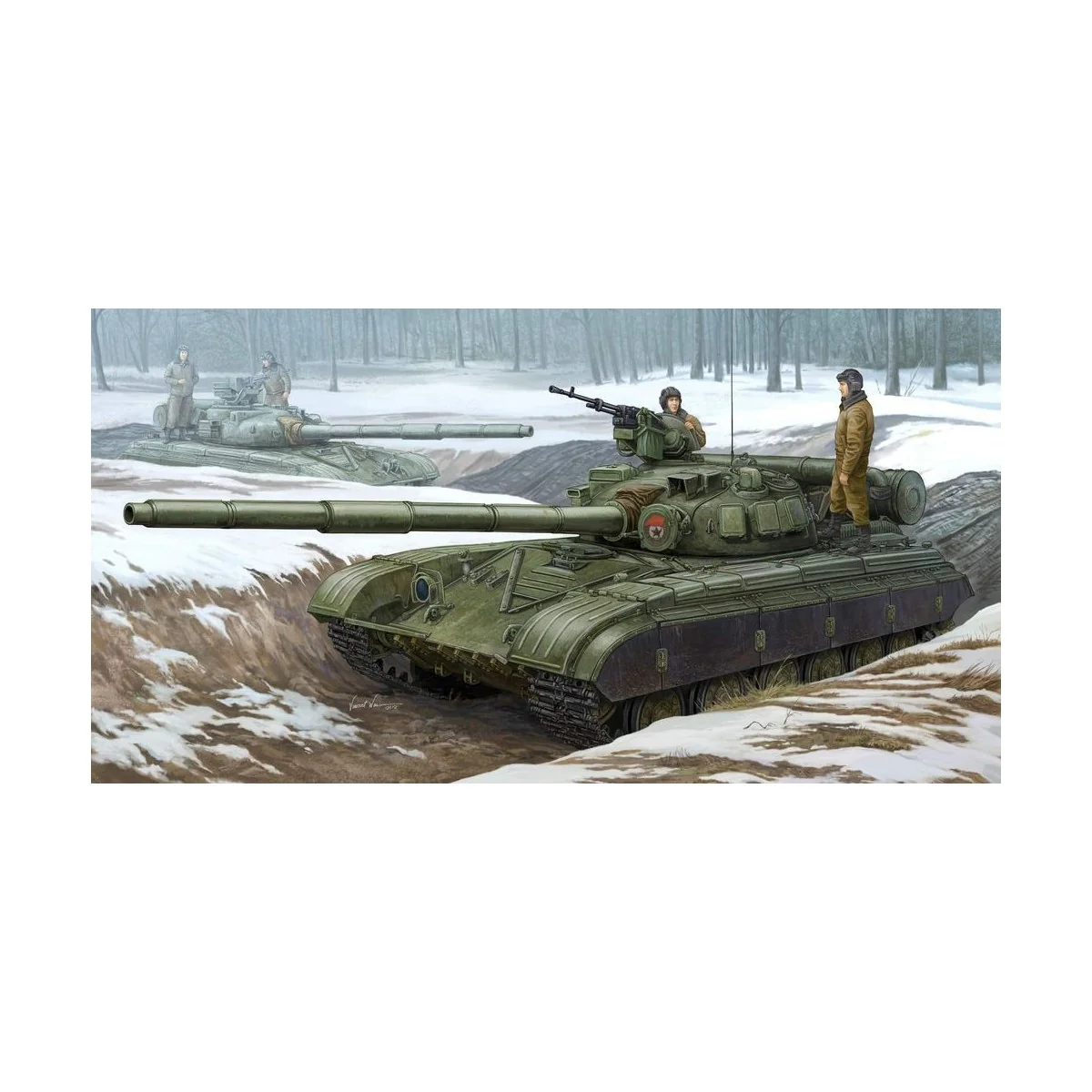 Soviet T-64B MOD 1975, 1/35 - Trumpeter 01581