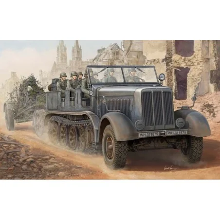 Sd.Kfz.8 Schwerer Zugkraftwagen 12t, 1/35 - Trumpeter 01583