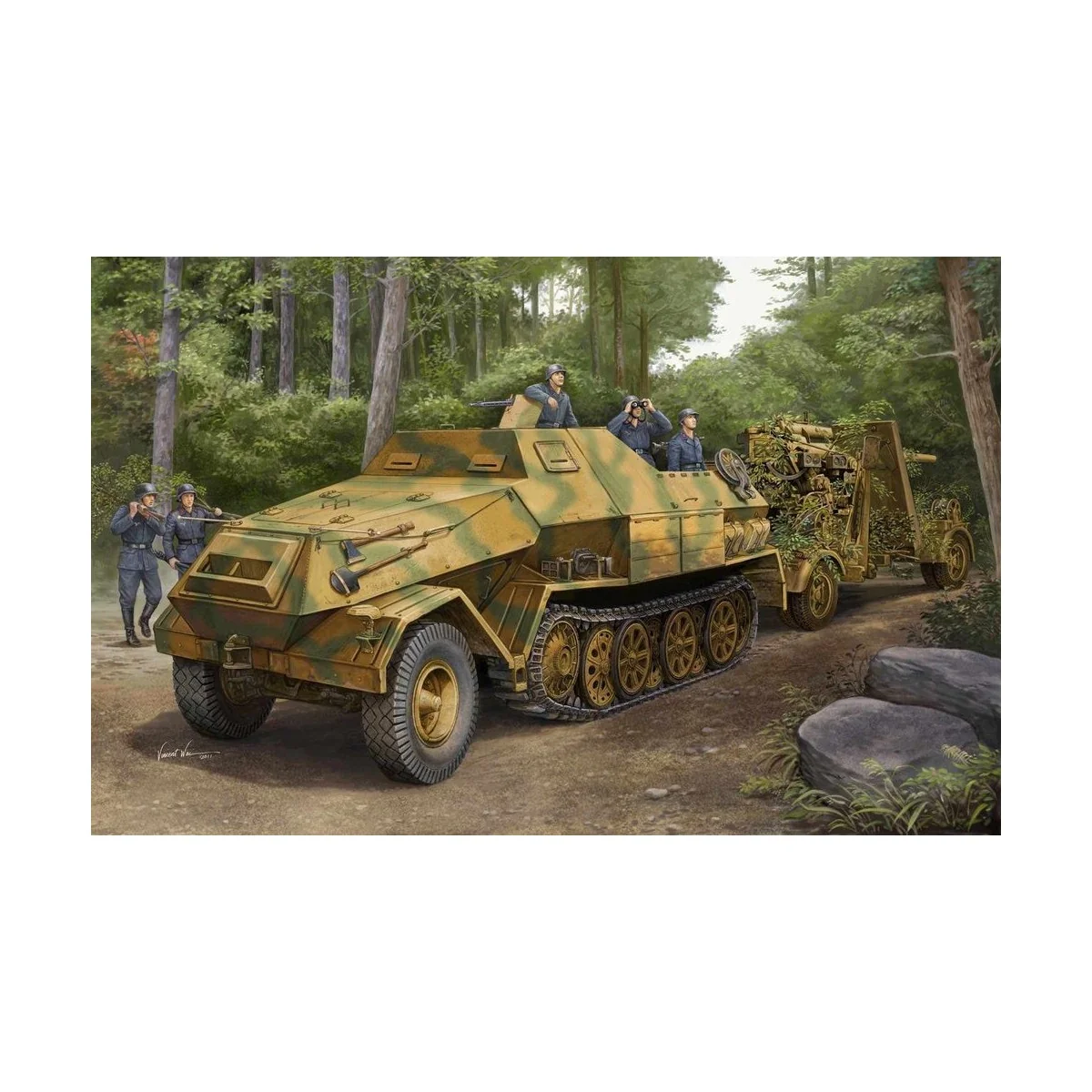 Sd.Kfz.8 gepanzert 12t - Trumpeter 01584