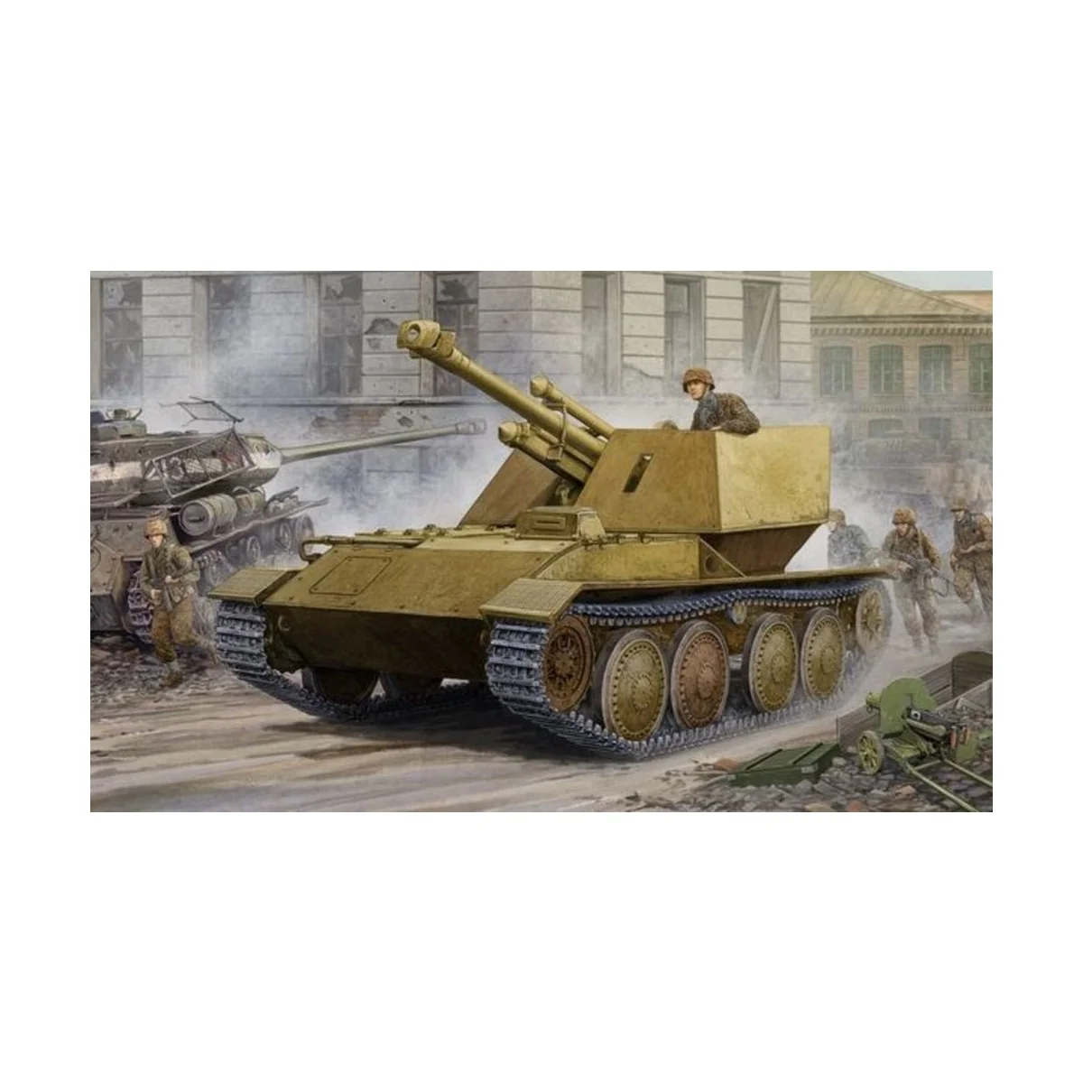 Krupp/Ardelt Waffentrager 105mm leFH-18 - Trumpeter 01586