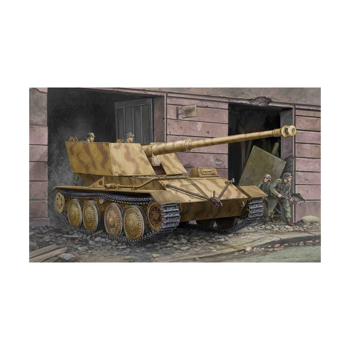 Krupp/Ardelt Waffenträger 88mm PAK-43 - Trumpeter 01587