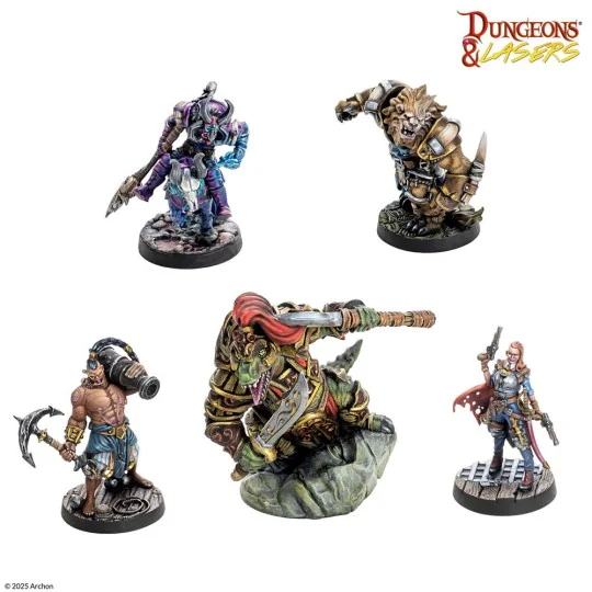 DUNGEONS & LASERS Scareguards Archipelago Raiders and Beasts - Arch...