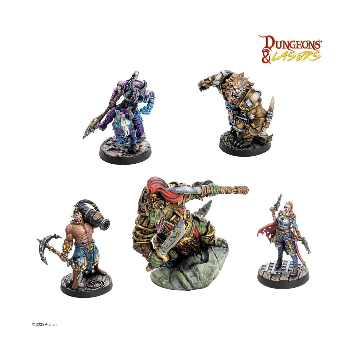 DUNGEONS & LASERS Scareguards Archipelago Raiders and Beasts - Arch...