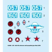 ASU-85 airborne self-propelled gun Mod. - Trumpeter 01588