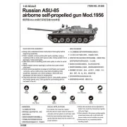 ASU-85 airborne self-propelled gun Mod. - Trumpeter 01588