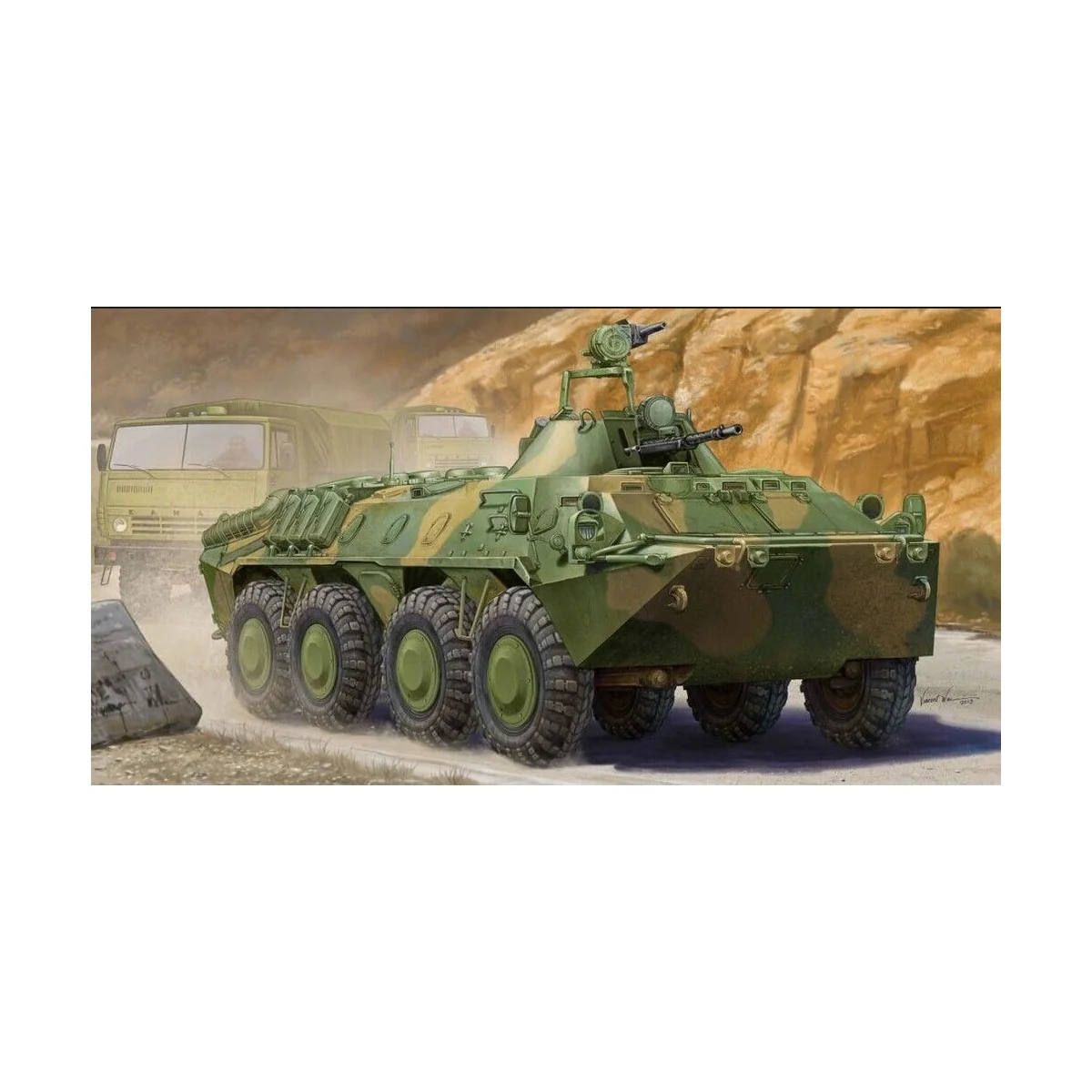 Russian BTR-70 APC in Afghanistan, 1/35 - Trumpeter 01593