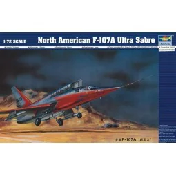 North American F-107 A Ultra Sabre, 1/72 - Trumpeter 01605