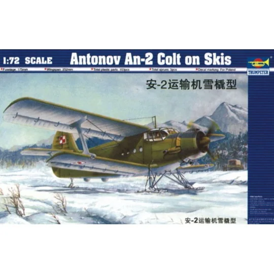 Antonov An-2M Colt mit Kufen, 1/72 - Trumpeter 01607