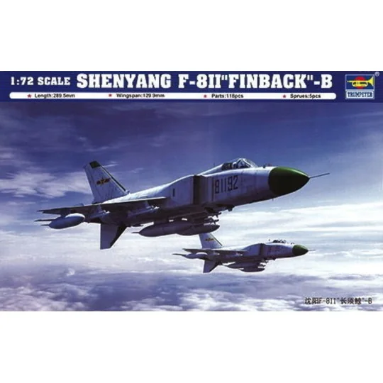Shenyang F-8II ''Finback'' B, 1/72 - Trumpeter 01610
