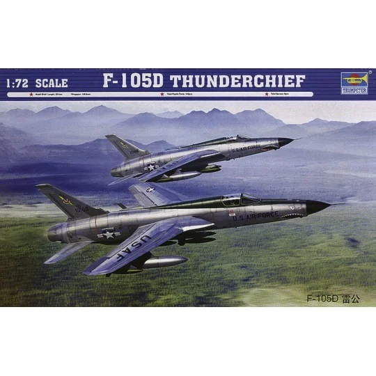 F-105D ''Thunderchief'', 1/72 - Trumpeter 01617 F-105D ''Thunderchief'', 1/72 - Trumpeter 01617