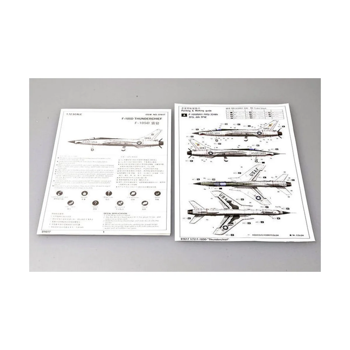 F-105D ''Thunderchief'', 1/72 - Trumpeter 01617 F-105D ''Thunderchief'', 1/72 - Trumpeter 01617