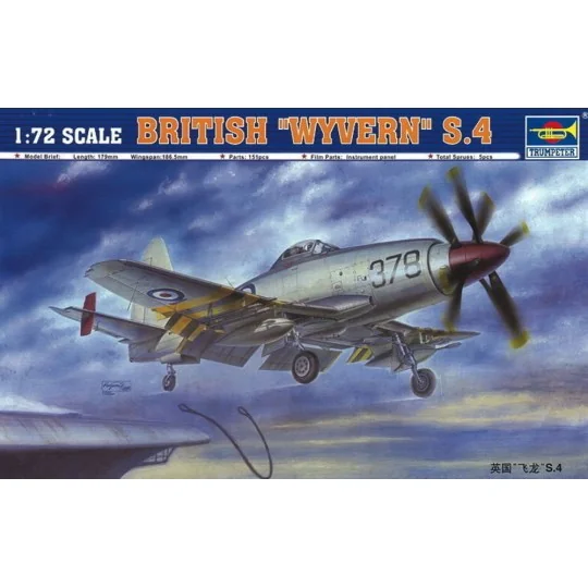 Westland Wyvern S.4, 1/72 - Trumpeter 01619 Westland Wyvern S.4, 1/72 - Trumpeter 01619