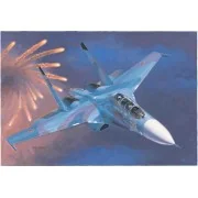 Russian Su-27UB Flanker C Fighter - Trumpeter 01645