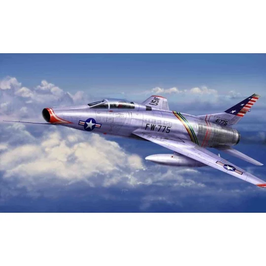 F-100C Super Sabre, 1/72 - Trumpeter 01648 F-100C Super Sabre, 1/72 - Trumpeter 01648