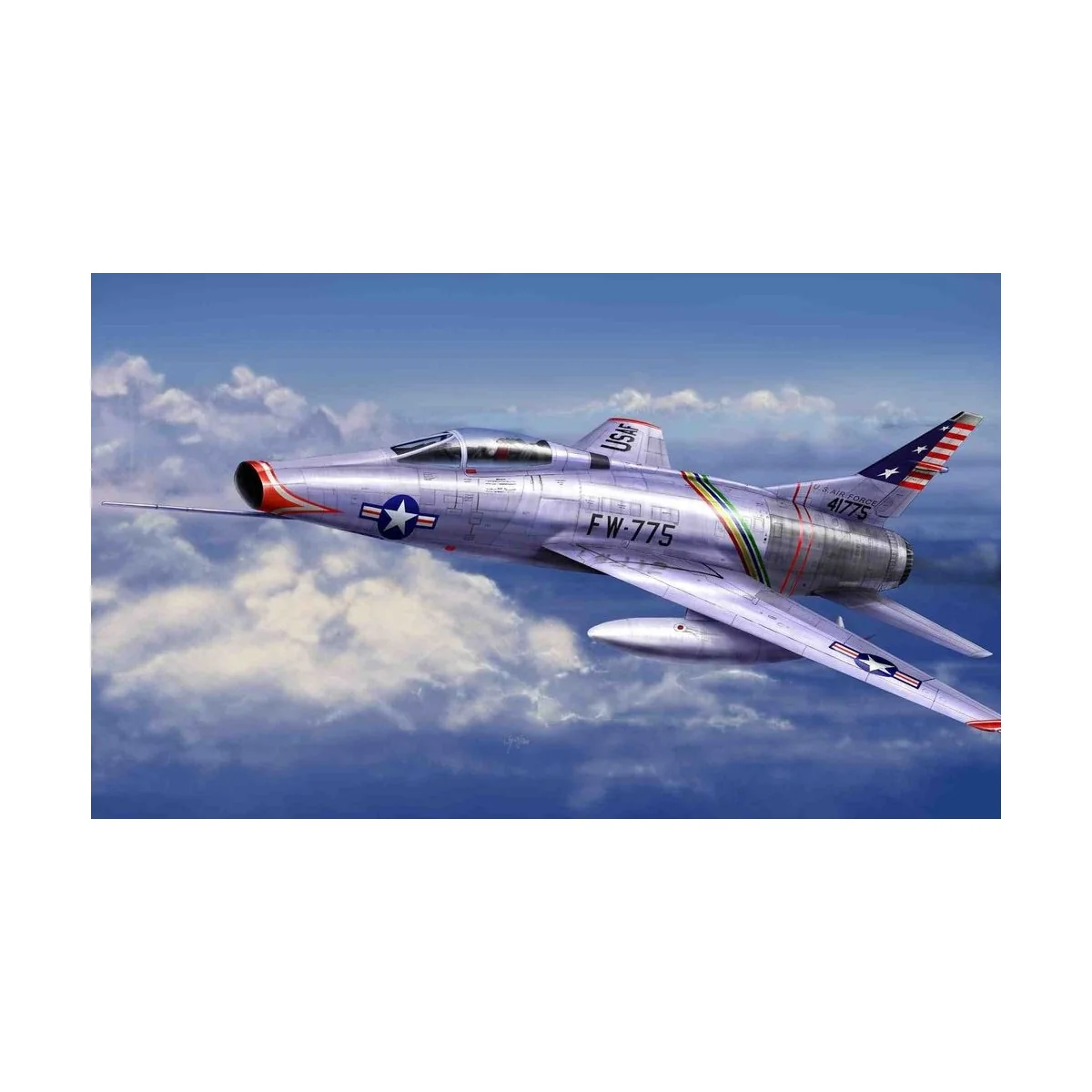 F-100C Super Sabre, 1/72 - Trumpeter 01648 F-100C Super Sabre, 1/72 - Trumpeter 01648