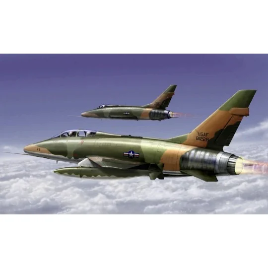 F-100F Super Sabre, 1/72 - Trumpeter 01650