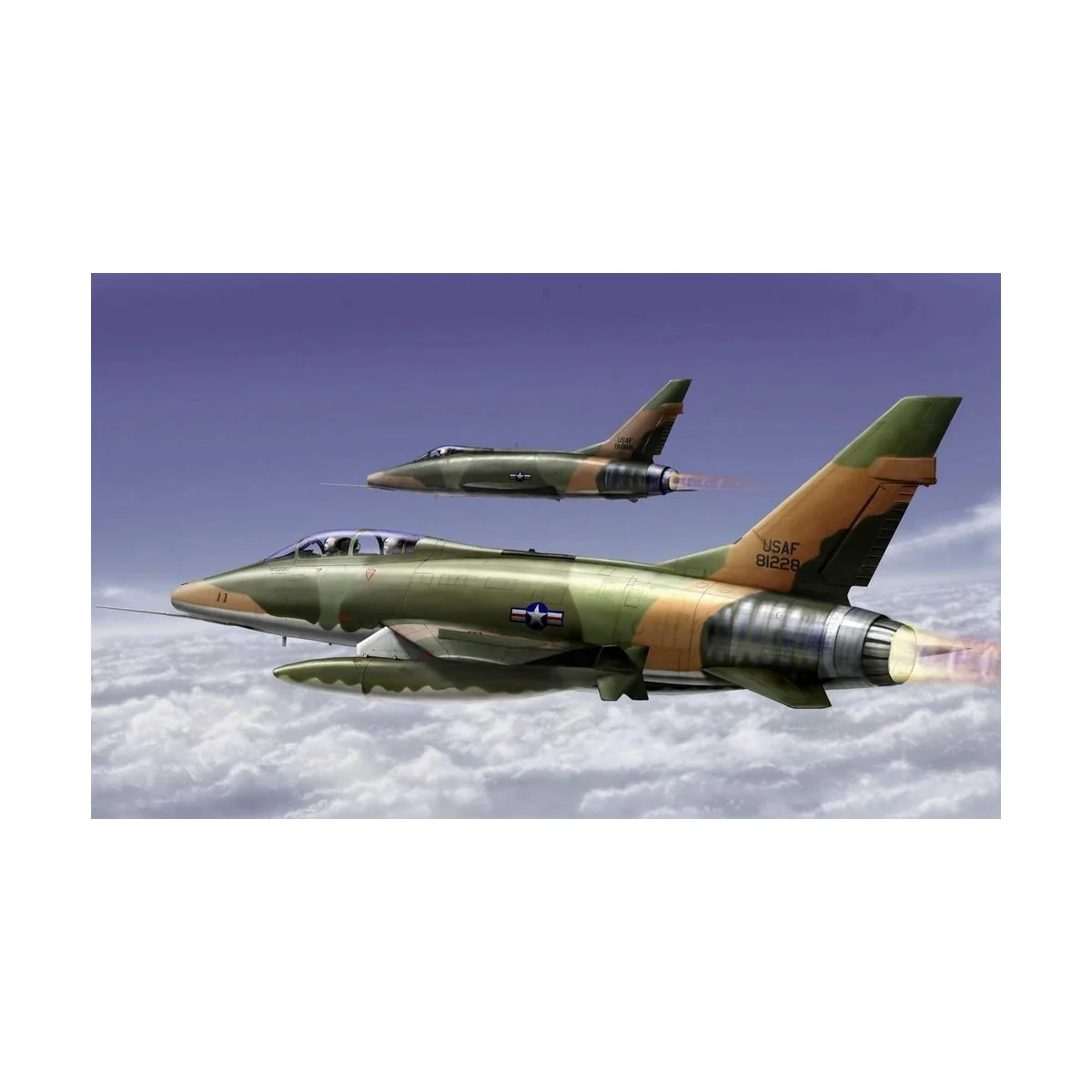 F-100F Super Sabre - Trumpeter 01650