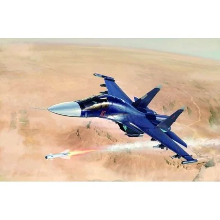 Russian Su-34 Fullback Fighter-Bomber, 1/72 - Trumpeter 01652
