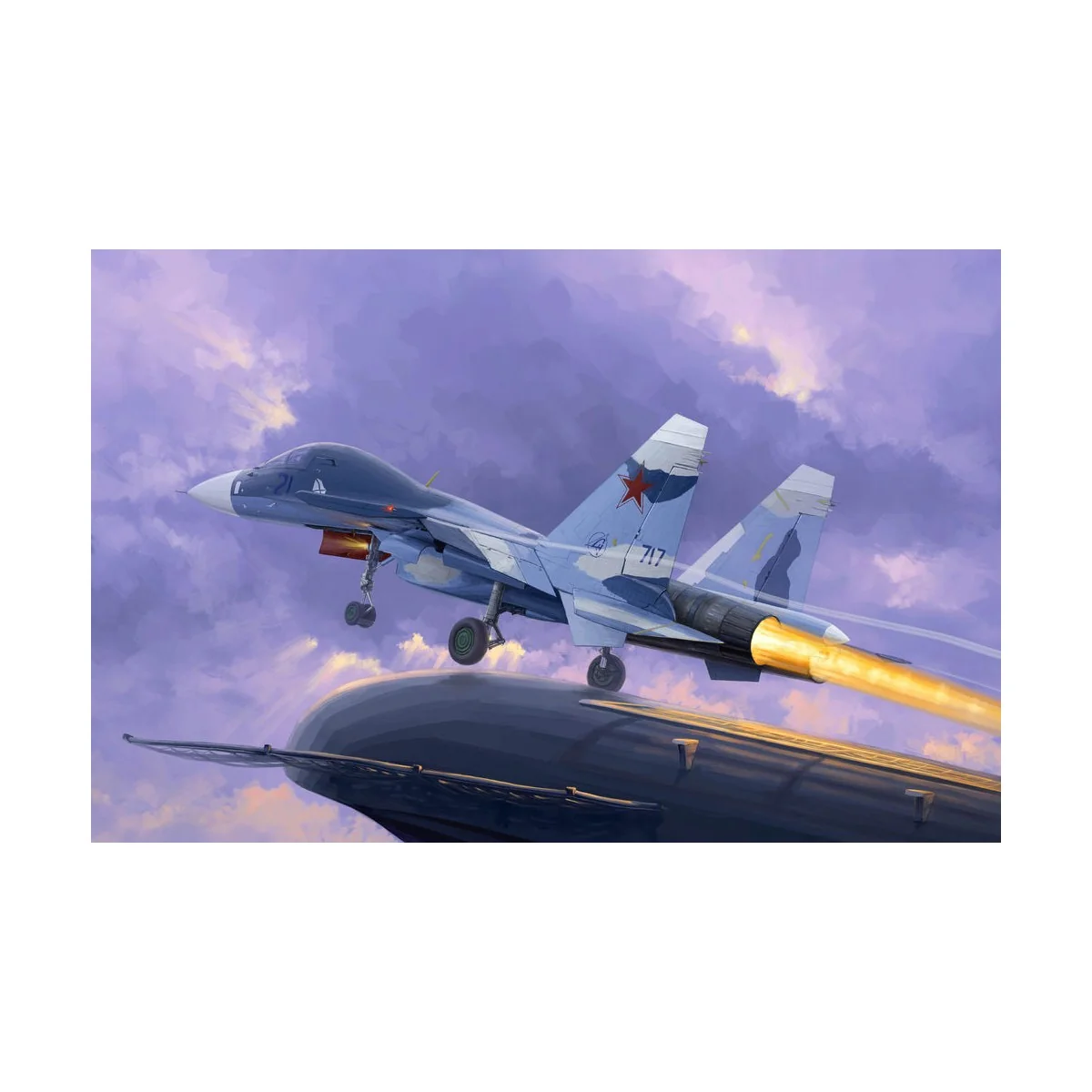 Russian Su-33UB Flanker D, 1/72 - Trumpeter 01669