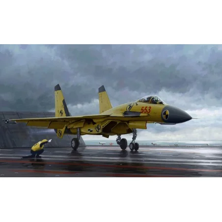 Chinese J-15 with flight deck, 1/72 - Trumpeter 01670