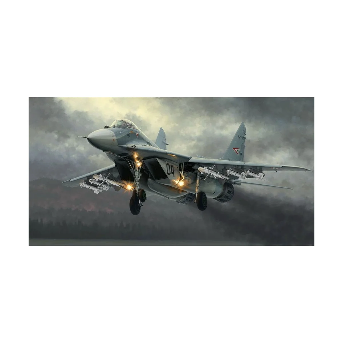 MIG-29A Fulcrum (Izdeliye 9.12), 1/72 - Trumpeter 01674 MIG-29A Fulcrum (Izdeliye 9.12), 1/72 - Trumpeter 01674