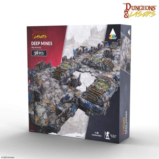 DUNGEONS & LASERS Deep Mines Pre-painted - Archon Studio DNL0113