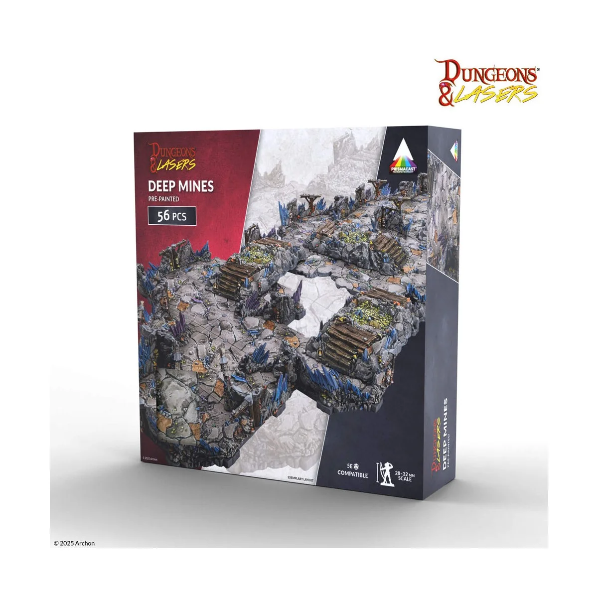DUNGEONS & LASERS Deep Mines Pre-painted - Archon Studio DNL0113