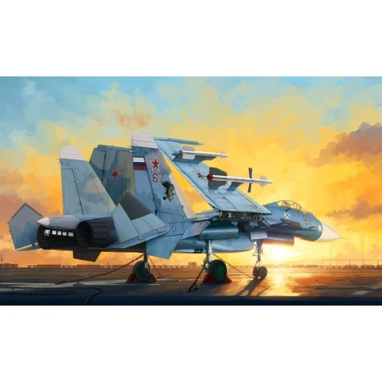 Russian Su-33 Flanker D, 1/72 - Trumpeter 01678 Russian Su-33 Flanker D, 1/72 - Trumpeter 01678