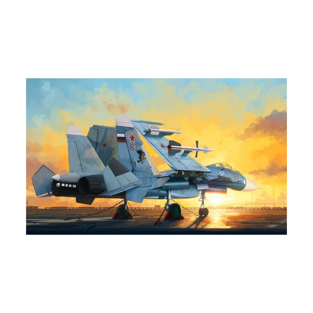 Russian Su-33 Flanker D - Trumpeter 01678