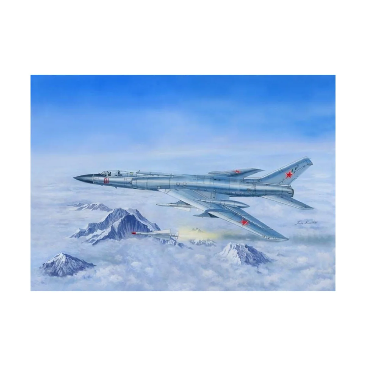 Tu-128M Fiddler, 1/72 - Trumpeter 01687 Tu-128M Fiddler, 1/72 - Trumpeter 01687