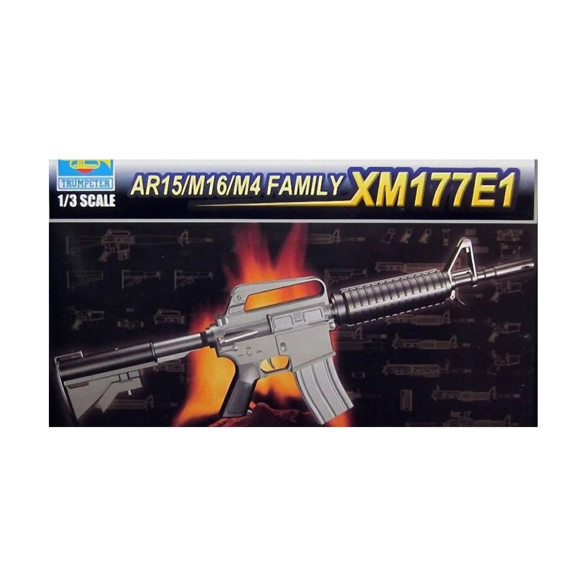 AR15/M16/M4 FAMILY-XM177E1 - Trumpeter 01902