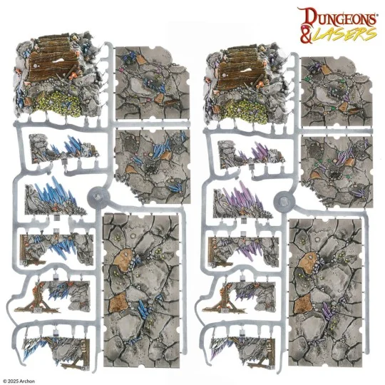 DUNGEONS & LASERS Deep Mines Pre-painted - Archon Studio DNL0113