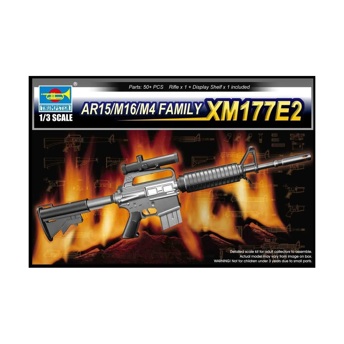 AR15/M16/M4 Family-XM177E2 - Trumpeter 01905