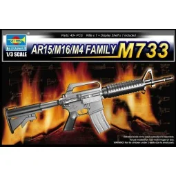 AR15/M16/M4 Family-M733, 1/3 - Trumpeter 01906