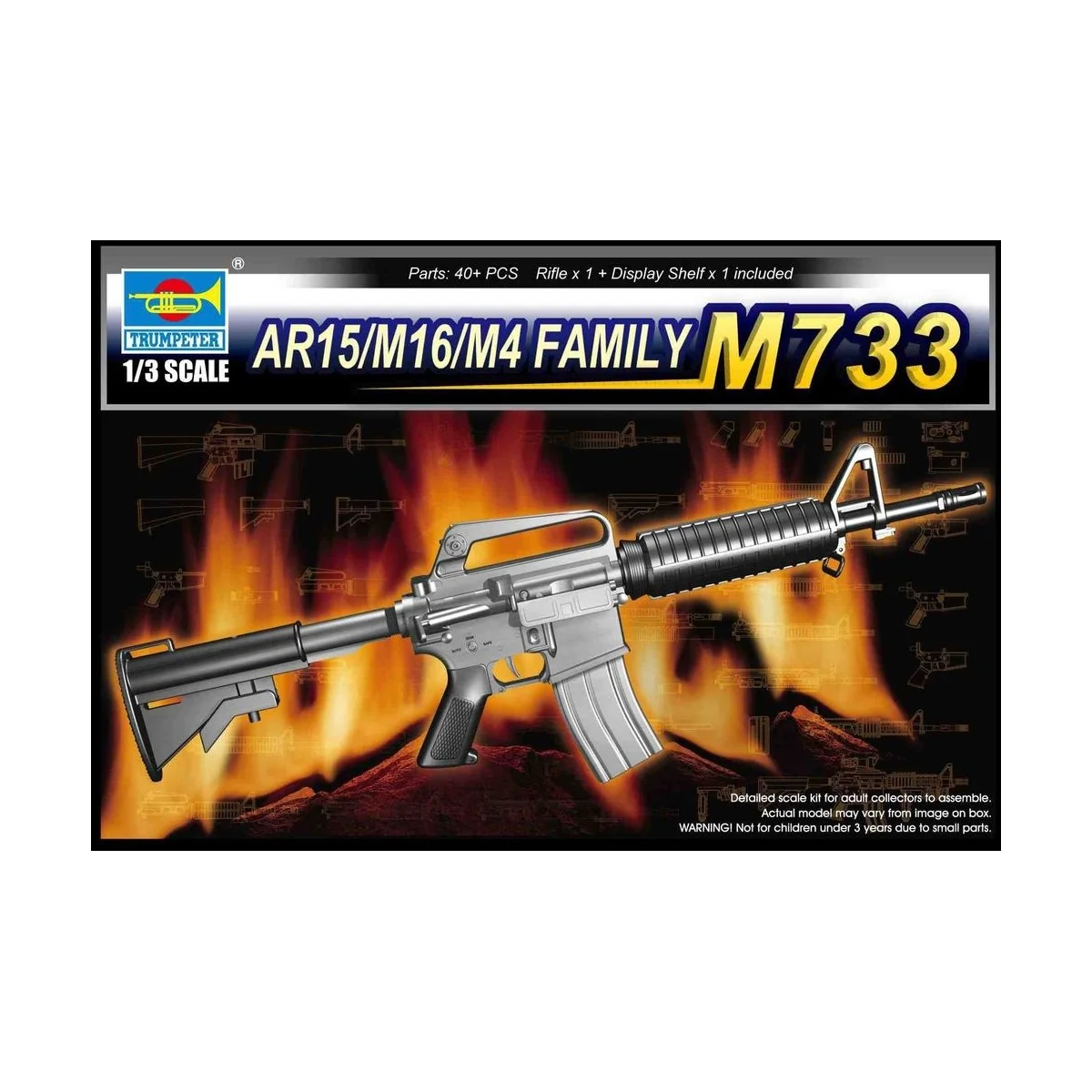 AR15/M16/M4 Family-M733 - Trumpeter 01906