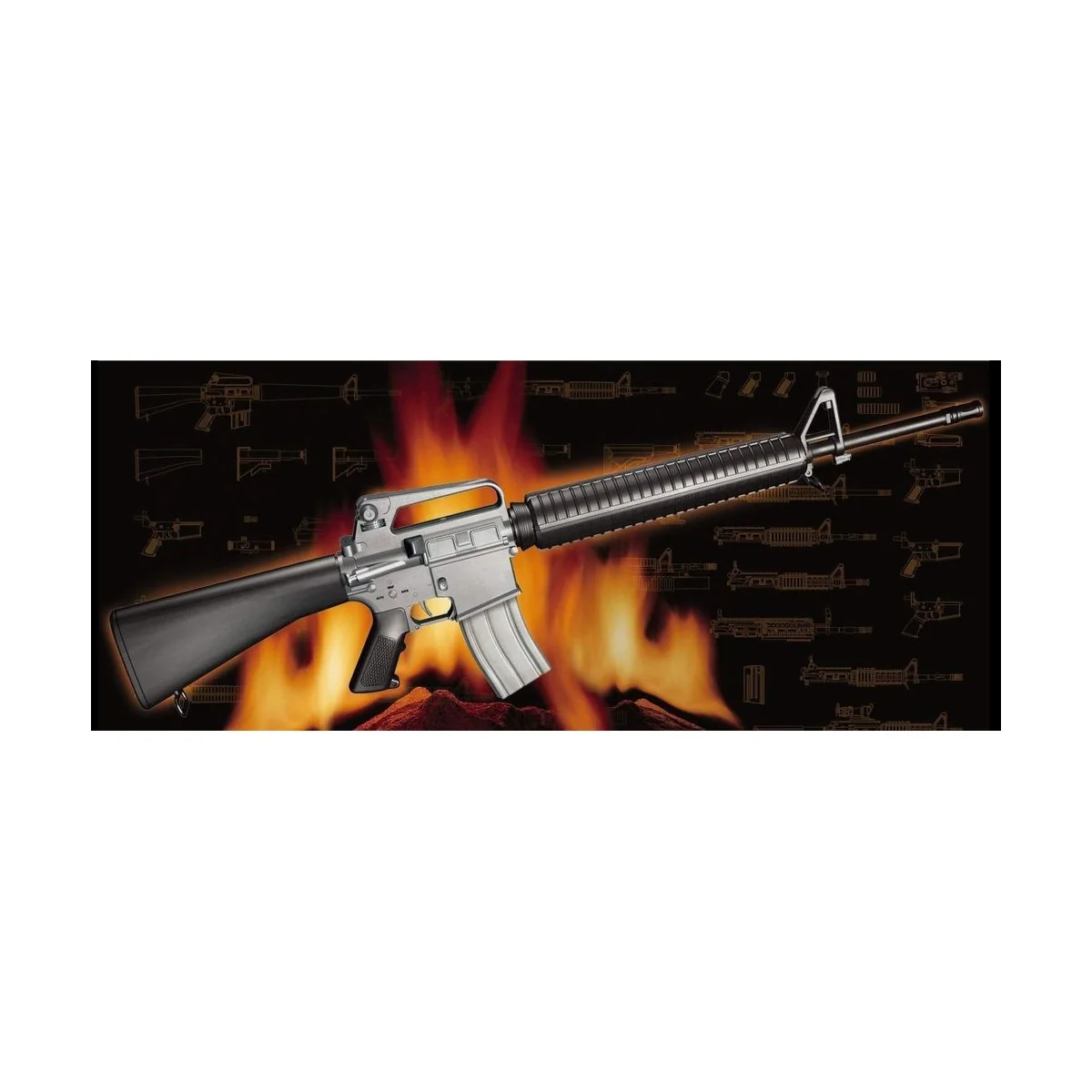 AR15/M16/M4 Family-M16A2, 1/3 - Trumpeter 01907 AR15/M16/M4 Family-M16A2, 1/3 - Trumpeter 01907