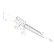 AR15/M16/M4 FAMILY-M16A3 - Trumpeter 01911