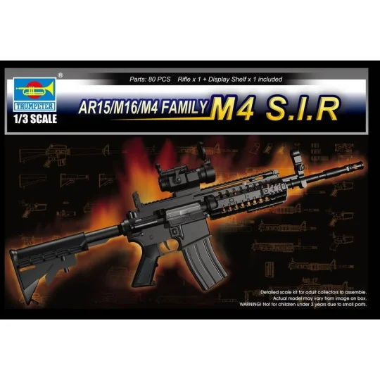 AR15/M16/M4 Family-M4 S.I.R. - Trumpeter 01916