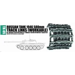 Russian tank 1946 580mm for Russian T-54/55/62/ZSU-57-2, Chinese T-...