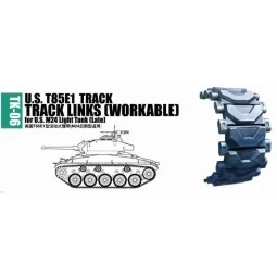U.S. T85E1 track for M24 light tank (late), 1/35 - Trumpeter 02036