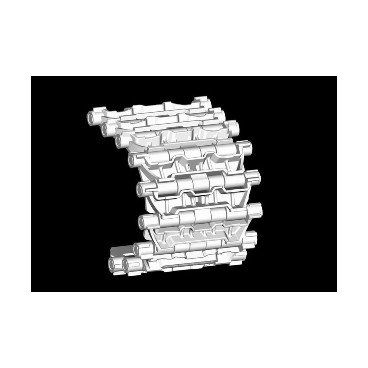 T-72 Track links, 1/35 - Trumpeter 02050 T-72 Track links, 1/35 - Trumpeter 02050