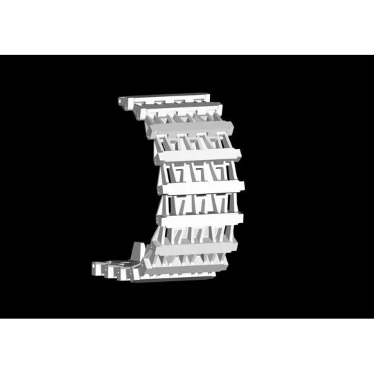 KARL early Track links, 1/35 - Trumpeter 02053 KARL early Track links, 1/35 - Trumpeter 02053