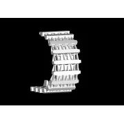 KARL early Track links, 1/35 - Trumpeter 02053 KARL early Track links, 1/35 - Trumpeter 02053