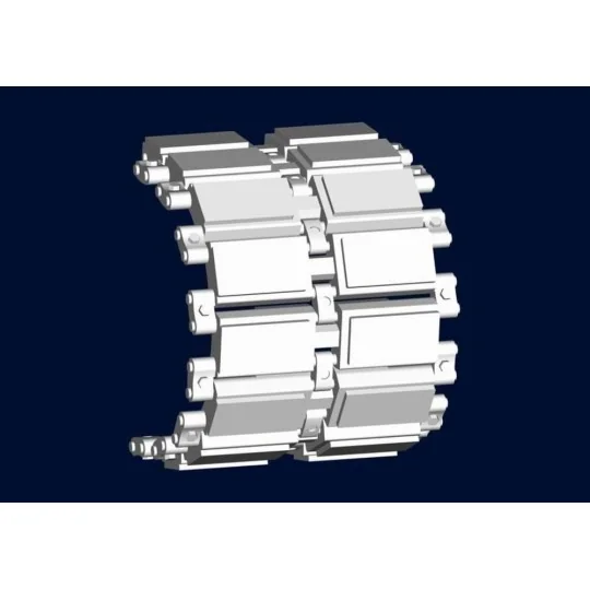 Strv103 late Track links - Trumpeter 02056