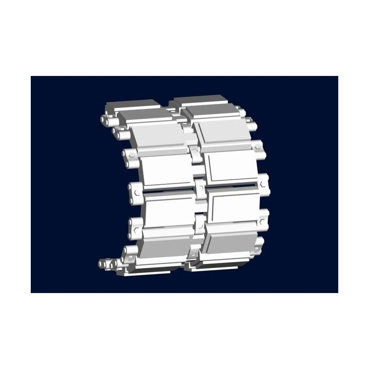 Strv103 late Track links - Trumpeter 02056