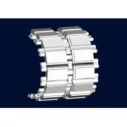 Strv103 late Track links - Trumpeter 02056