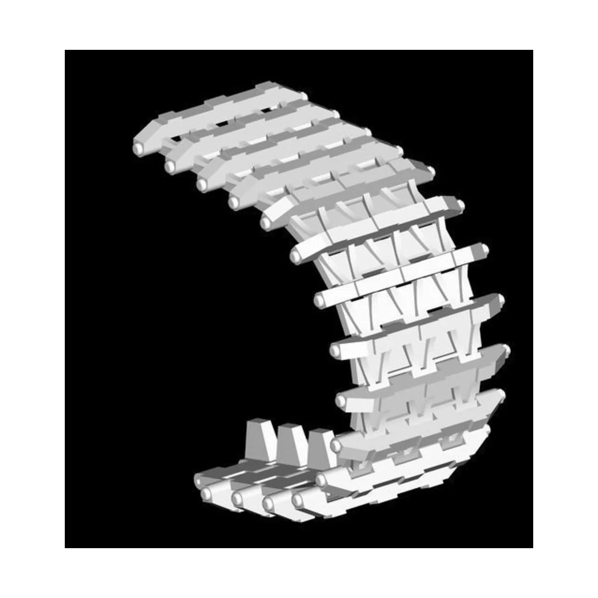 E-10 Track links - Trumpeter 2058